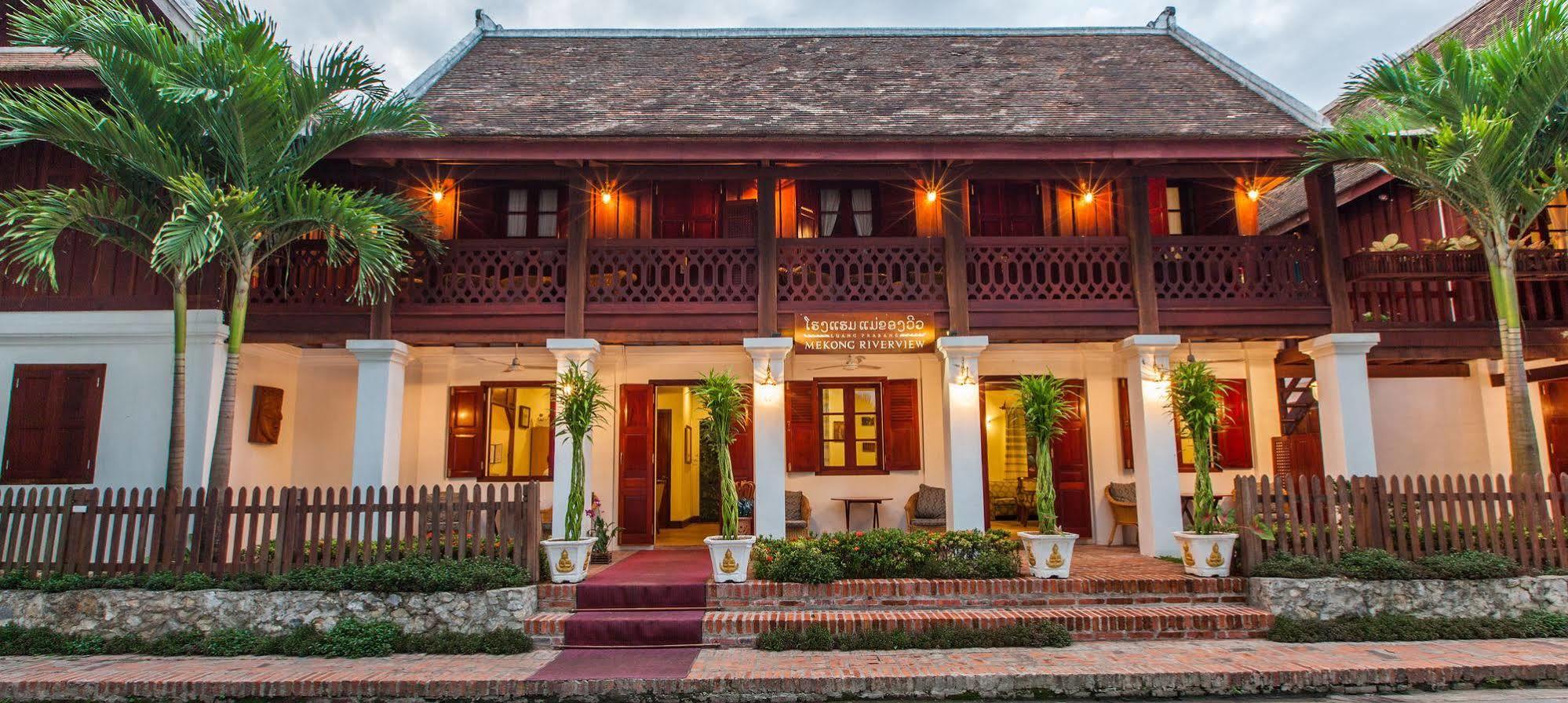 Mekong Riverview Hotel Луангпхабанг Экстерьер фото
